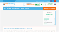 Desktop Screenshot of lifepharmacy.co.uk